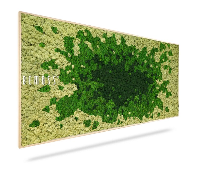 Moosbild BEMOSS® SPLASH Green