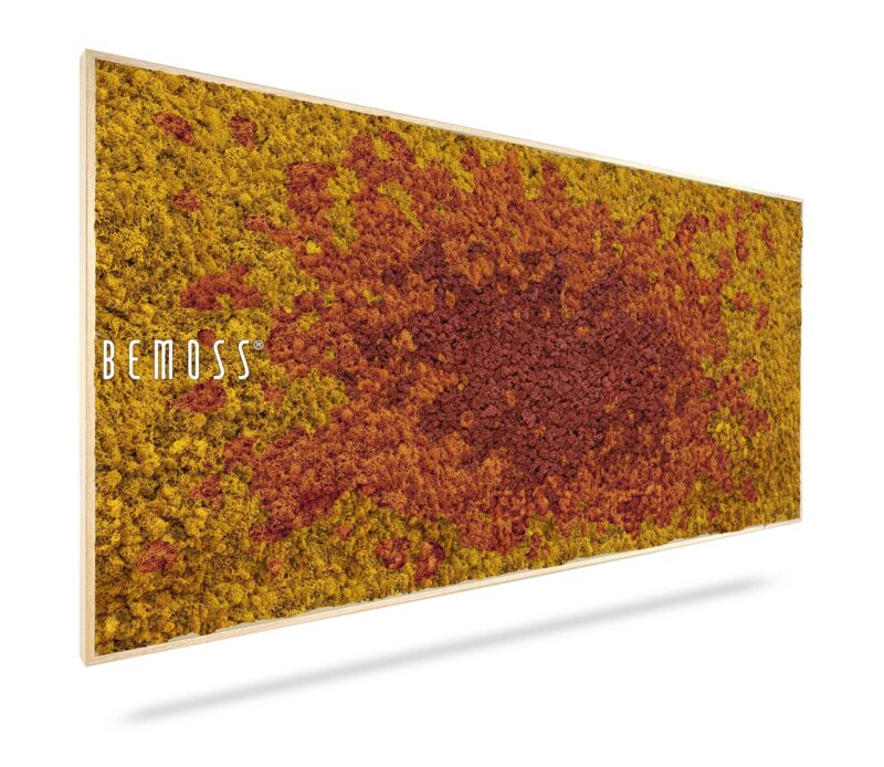 Moosbild BEMOSS® SPLASH Sienna